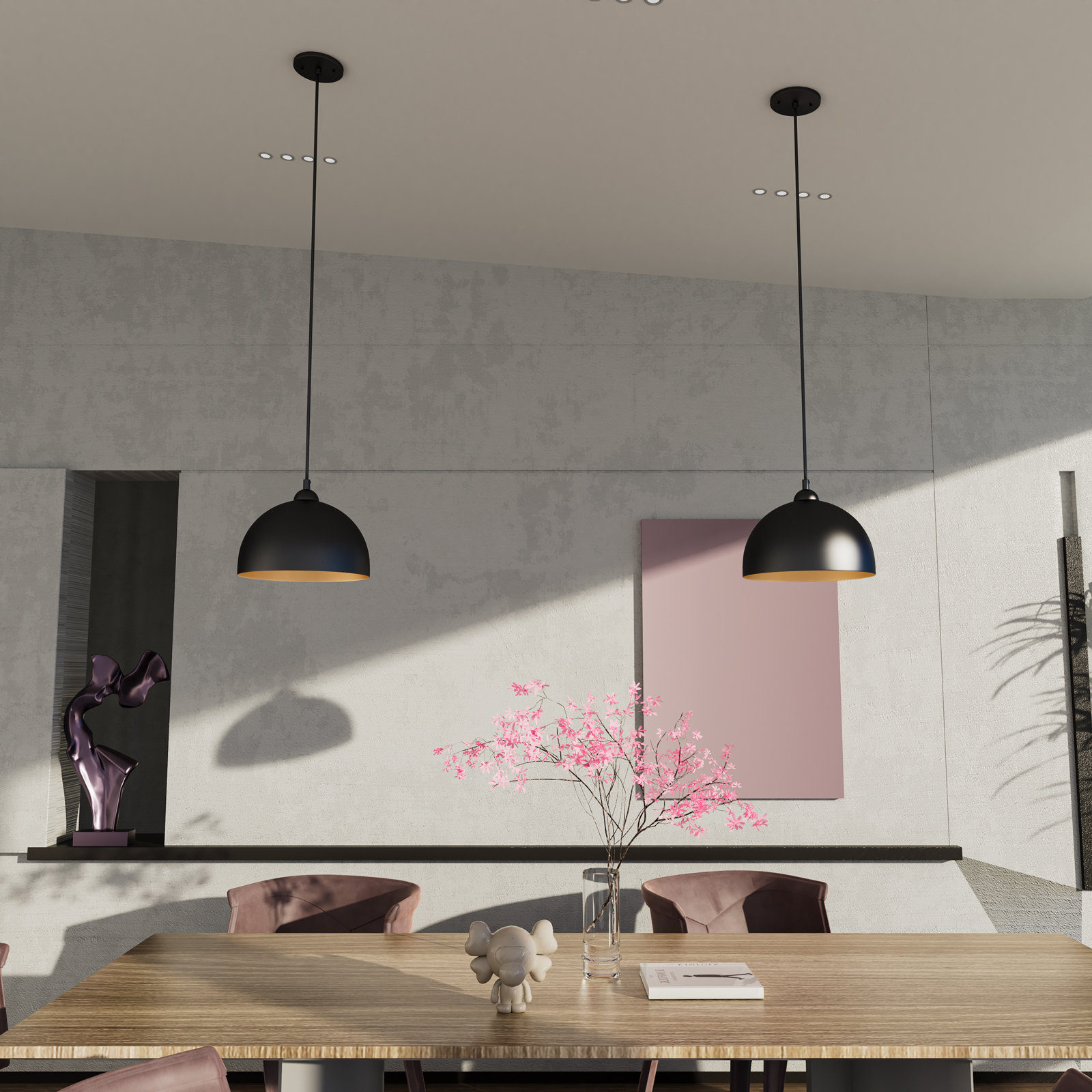 17 Stories Industrial Pendant Light 2 