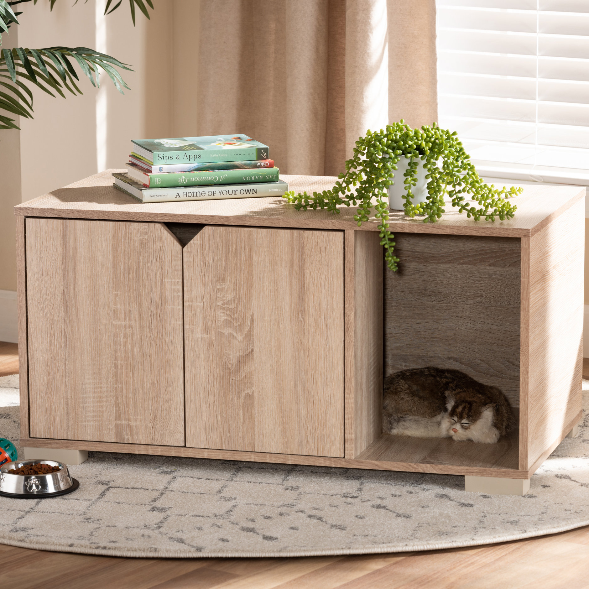 Tucker Murphy Pet™ Hales Litter Box Enclosure & Reviews Wayfair