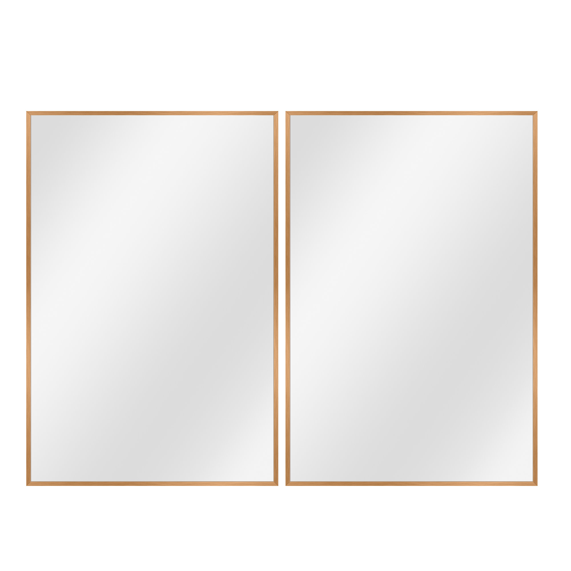 Zipcode Design™ Eppinger Rectangle Metal Wall Mirror & Reviews Wayfair