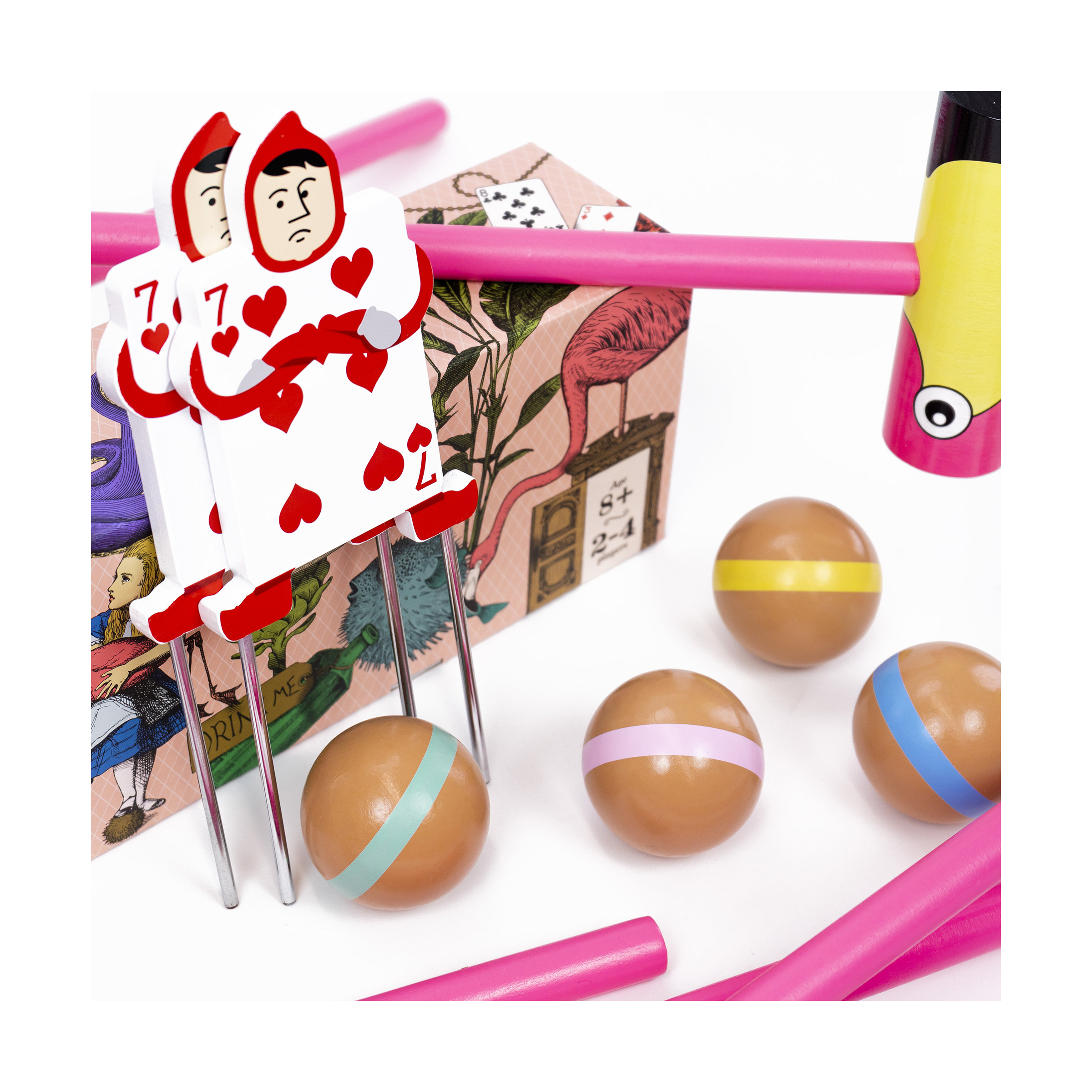 Professor Puzzle USA, Inc. The Queen Of Heart's Croquet Set Wayfair