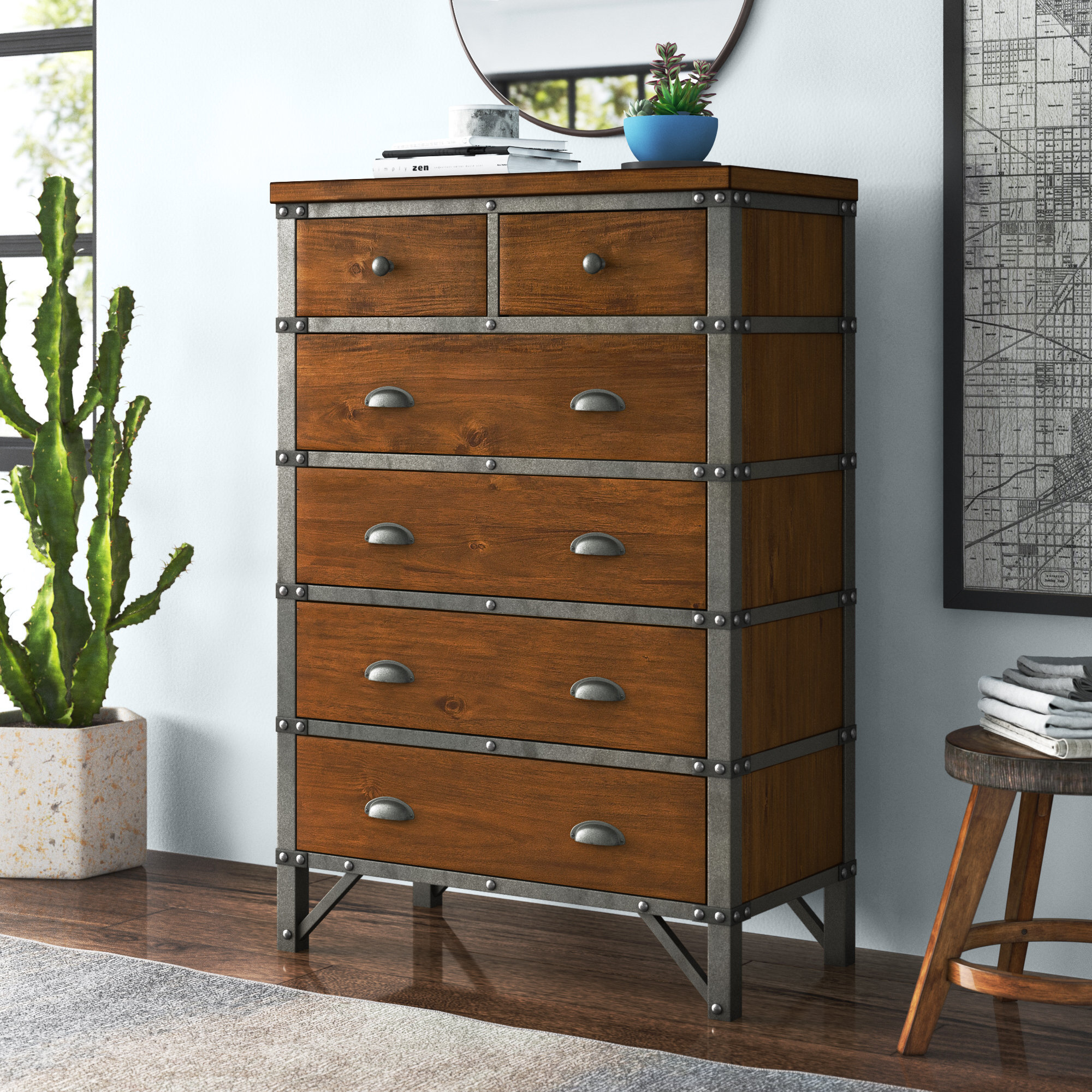 Williston Haverhill 6 Drawer Dresser & Reviews Wayfair