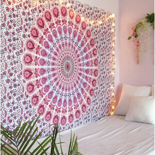 Vintage Christmas Halloween Mandala Cactus Plant Tapestry Bedspread Wall mat MA 