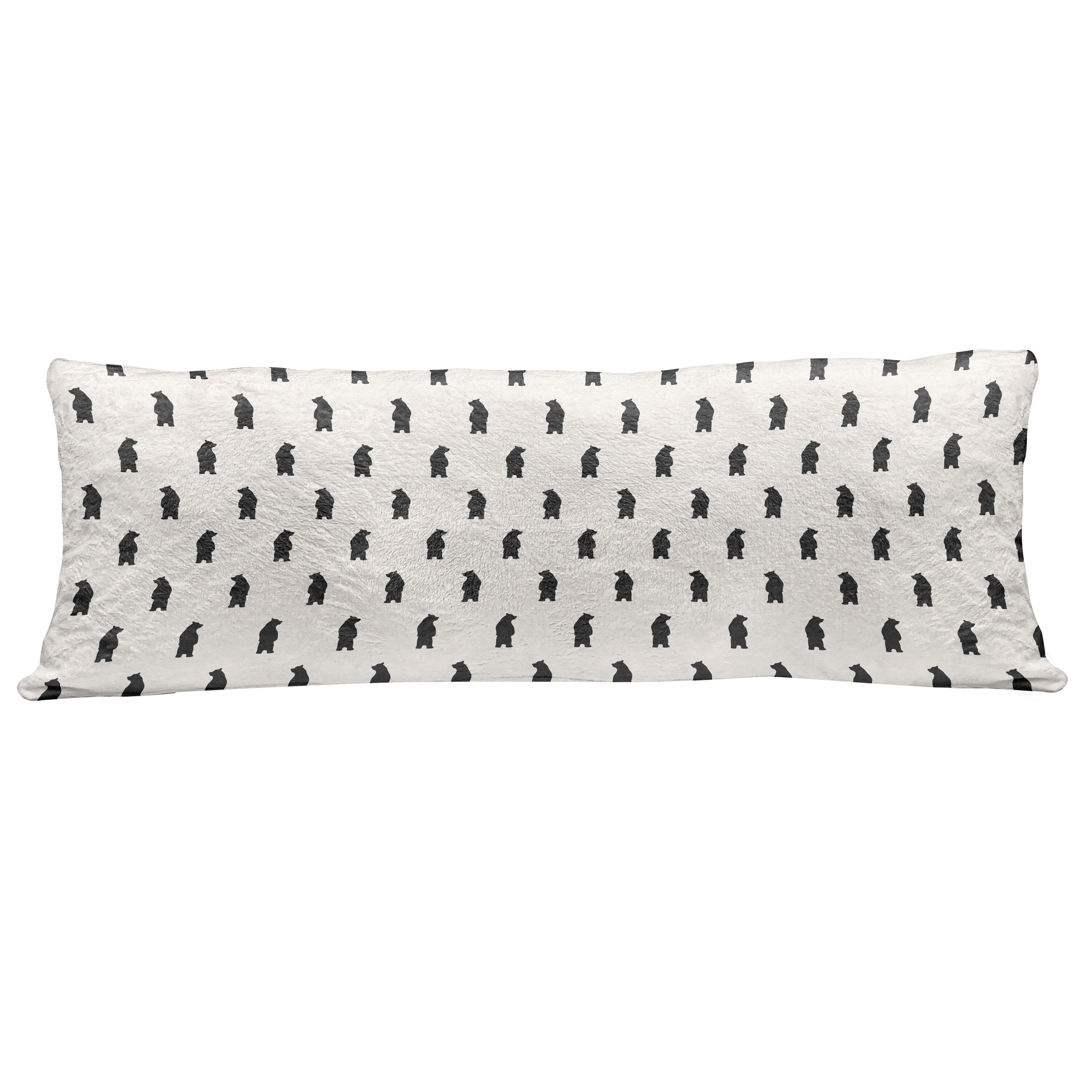 East Urban Home Animal Print Fleece Pillow Cover | Wayfair