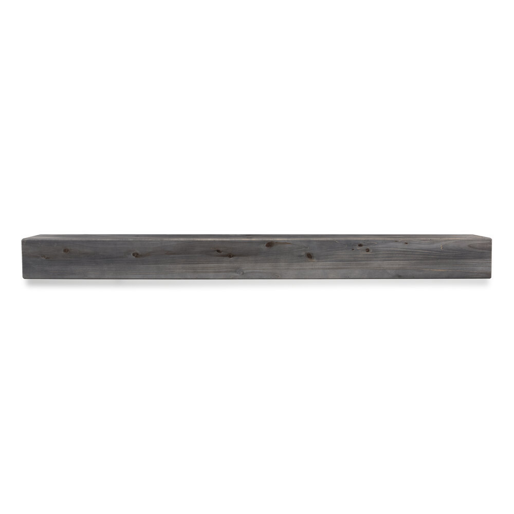 Dogberry Collections Weathered Beam Fireplace Shelf Mantel & Reviews