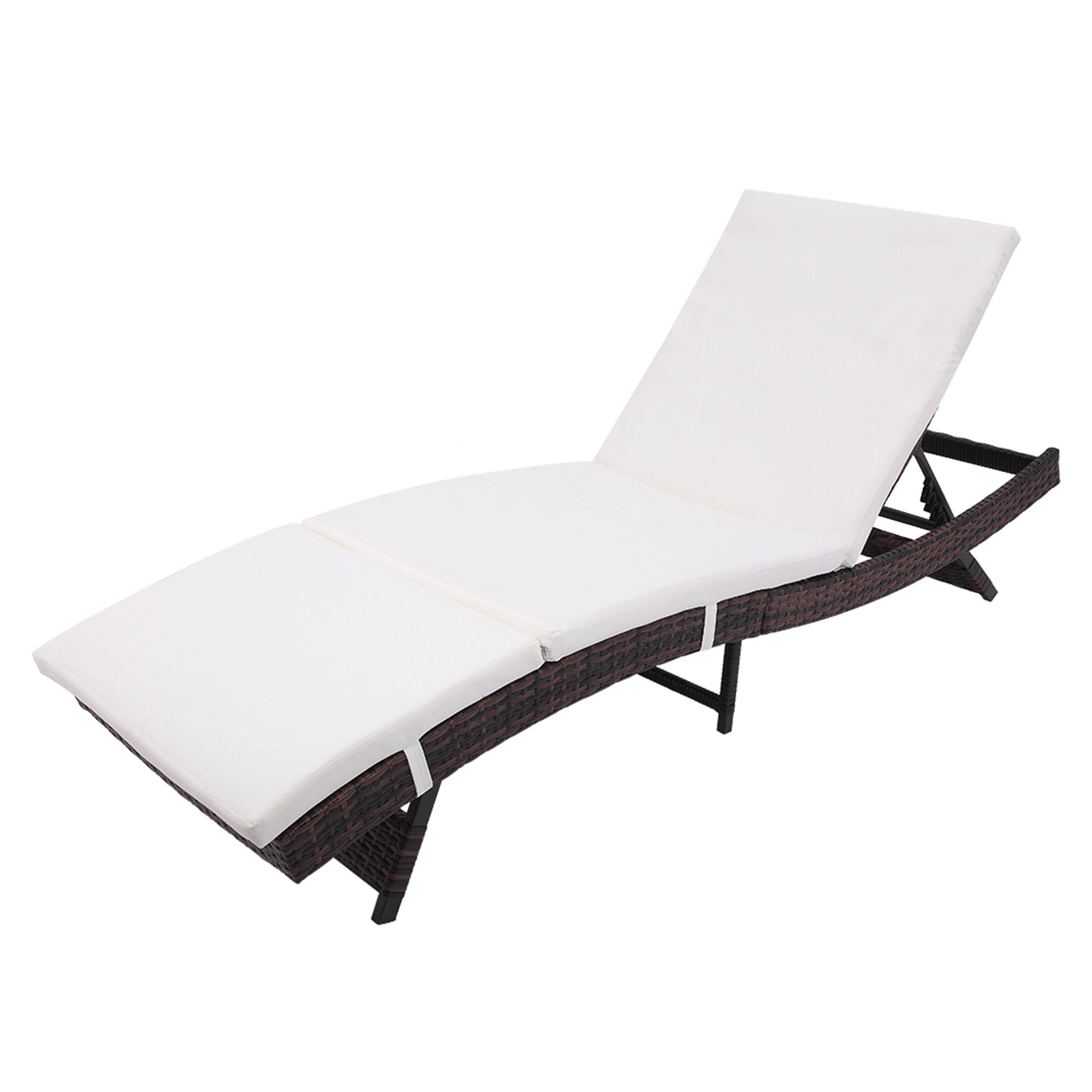Latitude Run® ALL58O4URE1551 Outdoor Wicker Chaise Lounge Wayfair