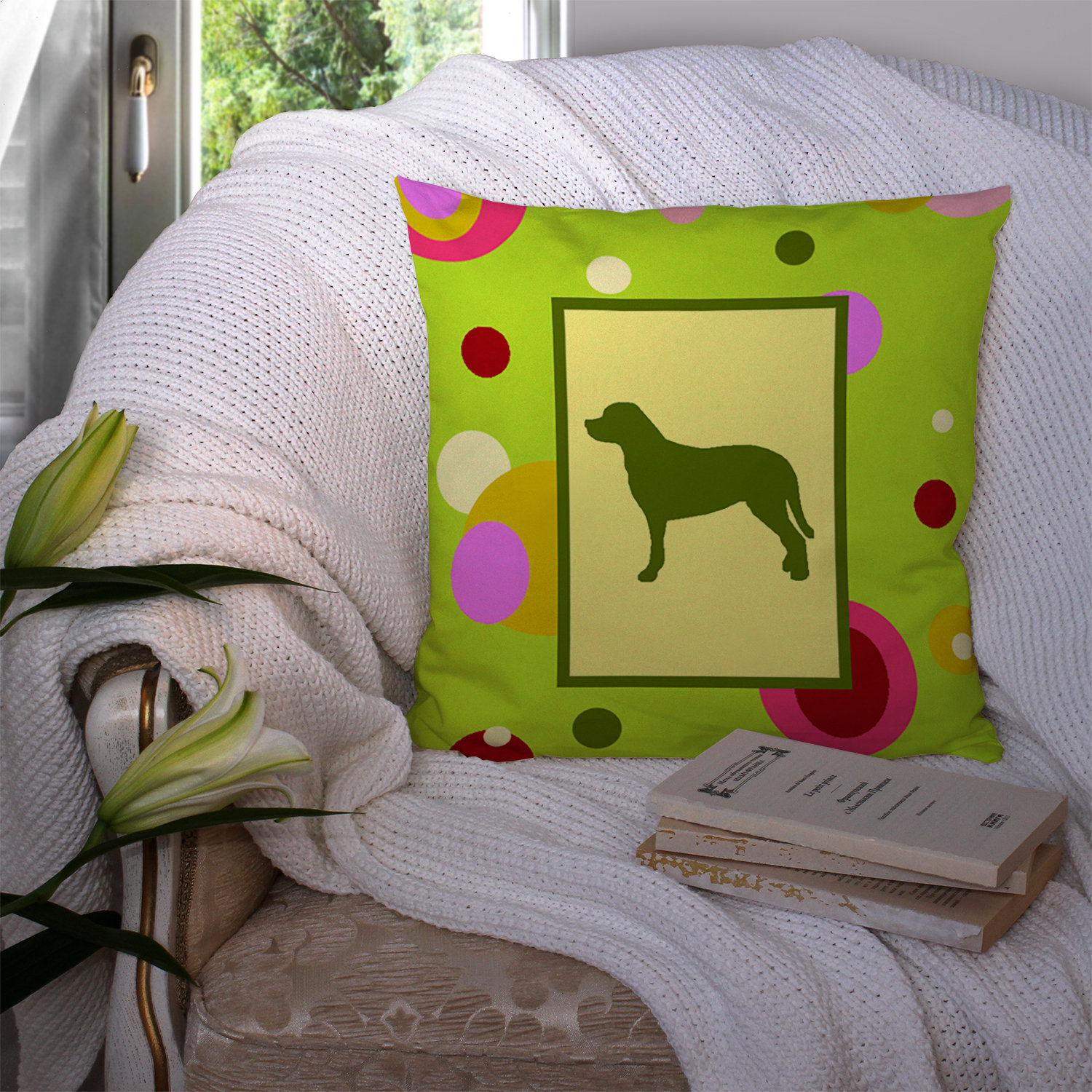 dog outdoor pillow