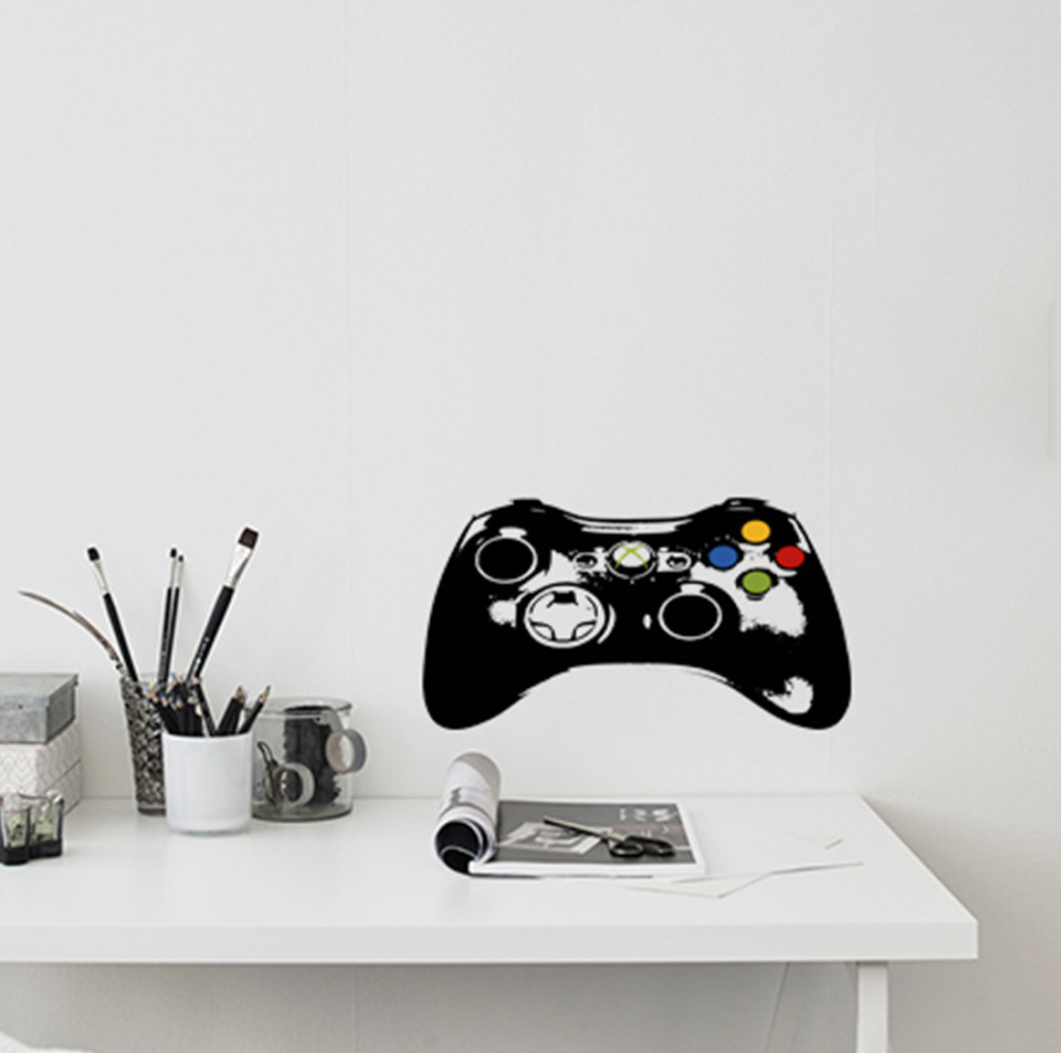 Zoomie Kids Gaming Art Wall Decal Wayfair