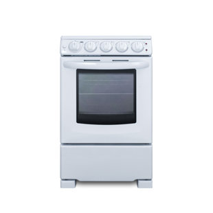 small electric range with oven