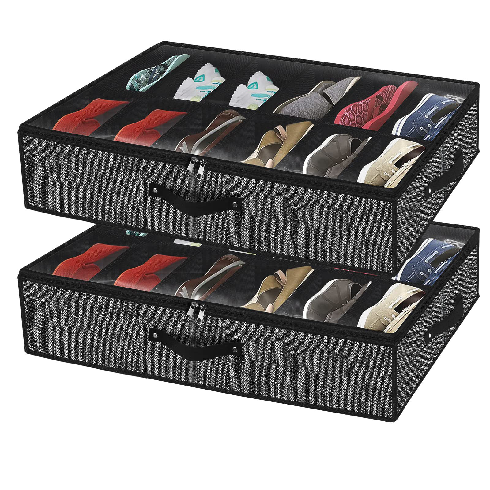Latitude Run® Fabric Underbed Storage Set Wayfair