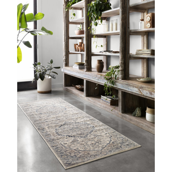 Charlton Home® Sagefield Performance Gray;Natural/Gray Rug & Reviews ...