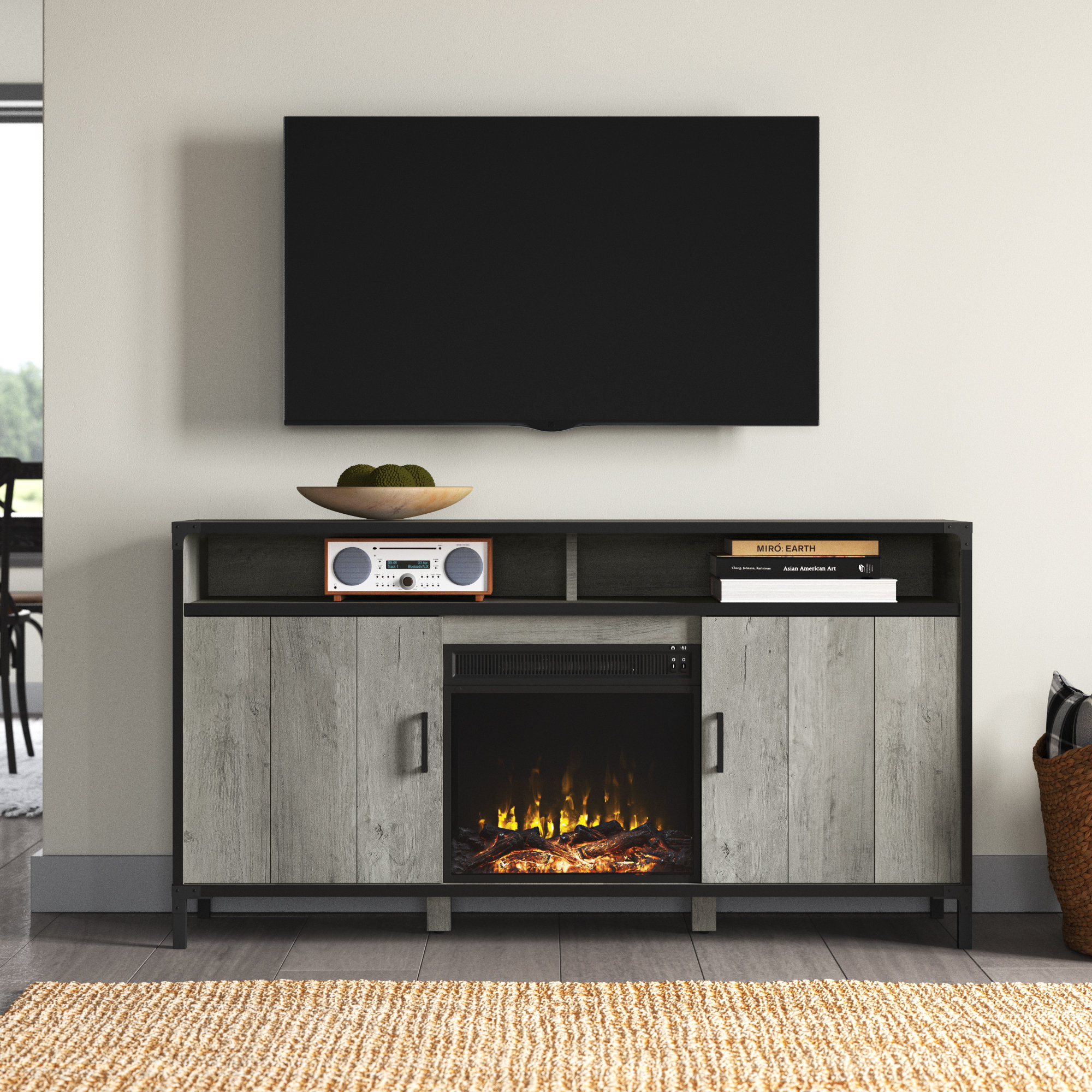 Laurel Foundry Modern Farmhouse Ransdell TV Stand for TVs up to 65