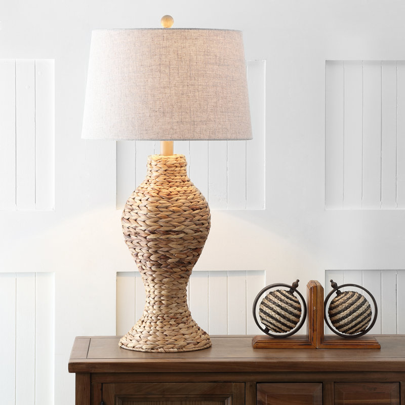 Rosecliff Heights Crespo Seagrass Table Lamp & Reviews | Wayfair