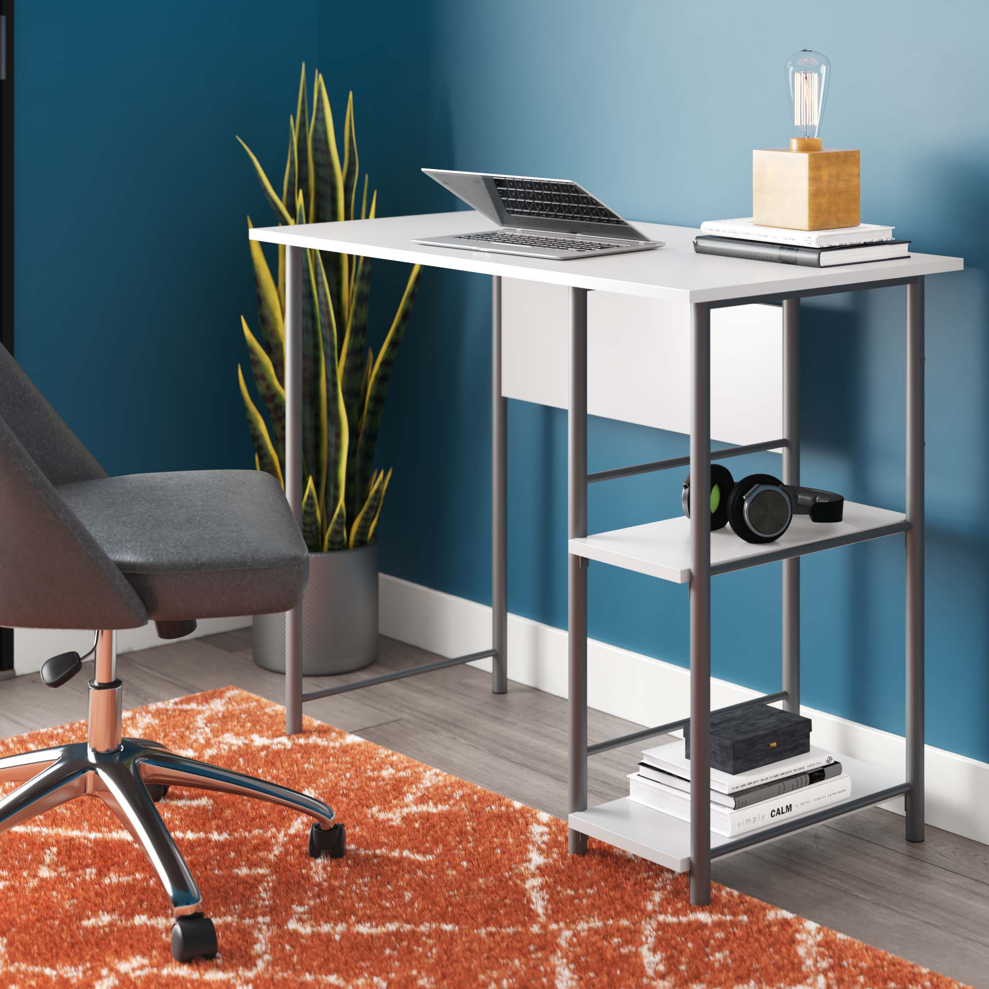 Mercury Row® Teen Krista Poly Computer Desk & Reviews Wayfair