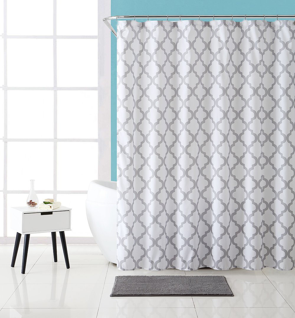 Charlton Home® Arden 2 Piece Bath And Fabric Lattice Bath Set + Hooks