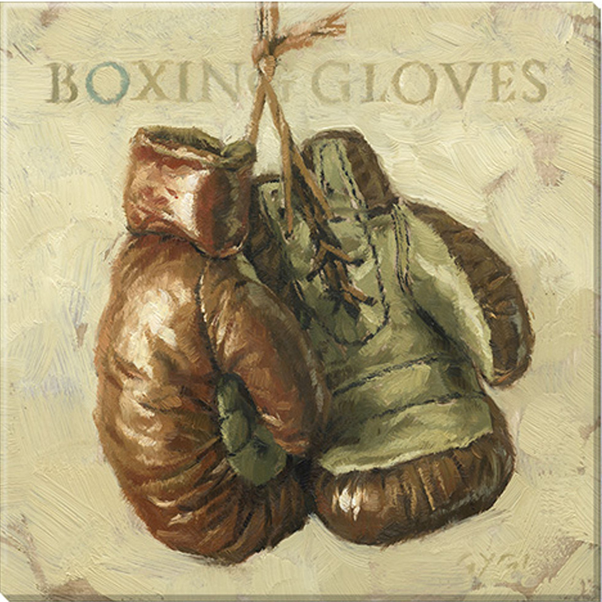 Darren Gygi Home Collection Boxing Gloves Giclee Wall Art by Darren