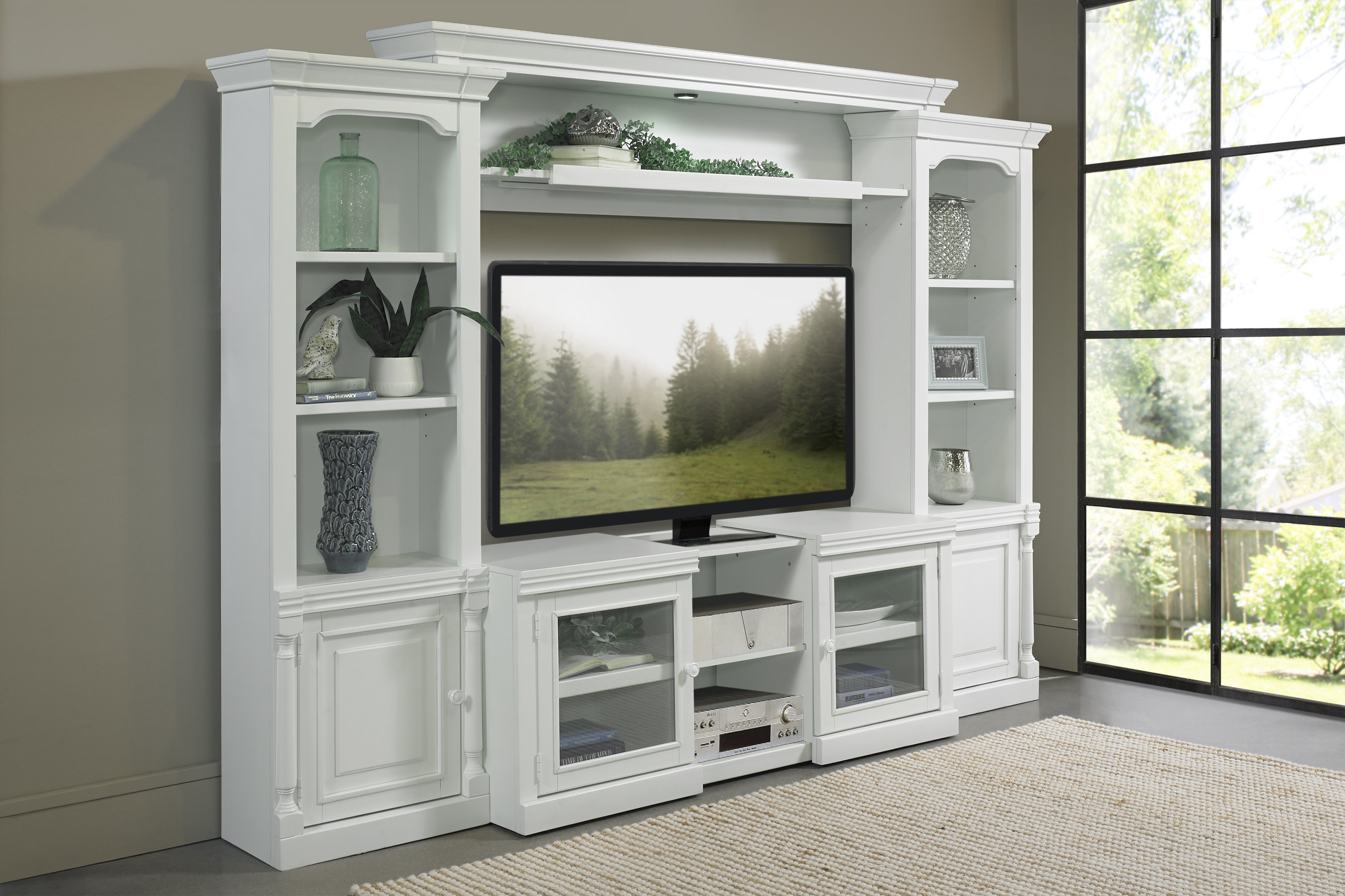 Lark Manor Crabtree Entertainment Center for TVs up to 65" & Reviews