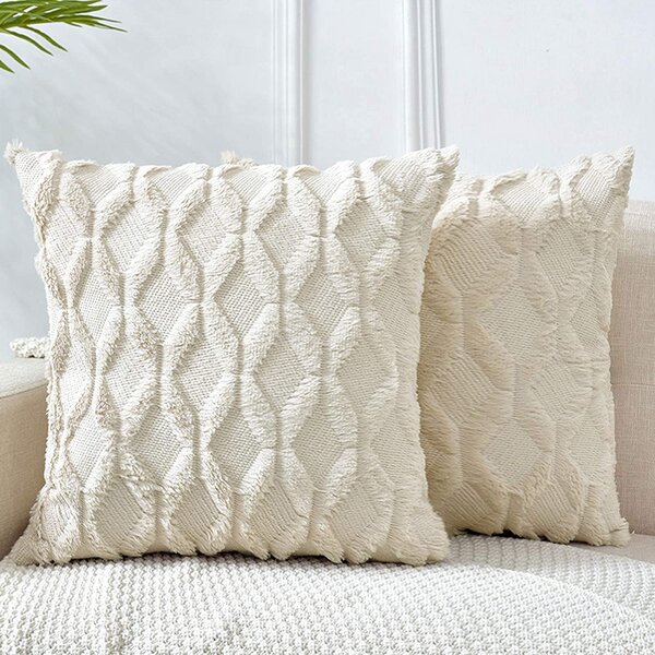 Details about   Furniture PROTECTORS SET 3 Piece Couch Protector Wave Design White Throw 100% Wool show original title 