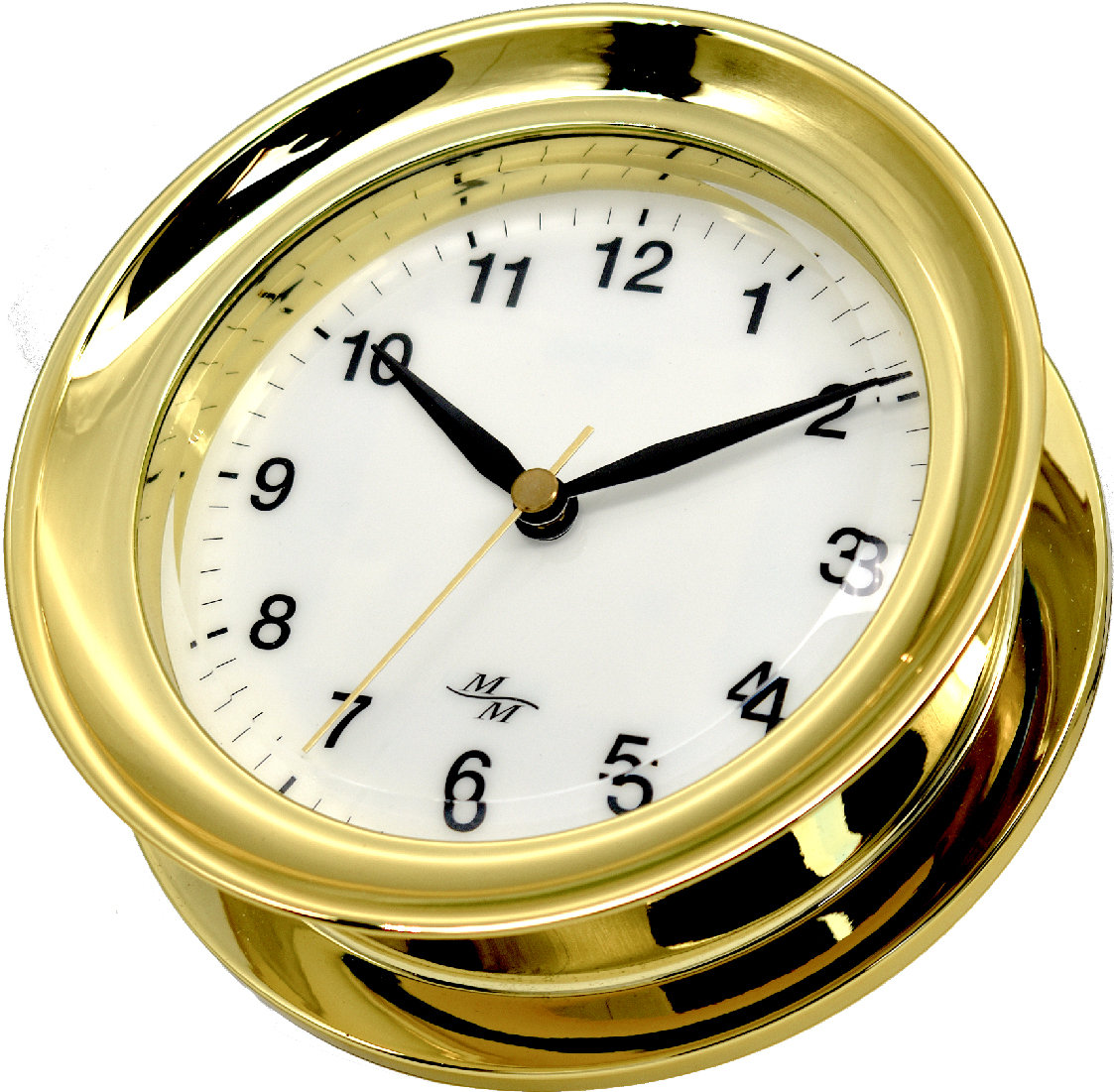 MasterMariner First Light Windlass 5.85" Wall Clock Wayfair