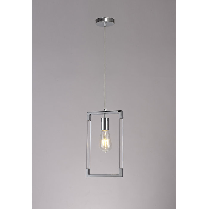 Metro Lane Boggess Geometric Rectangle Pendant | Wayfair.co.uk