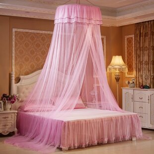 Kids Living Room Bed Mosquito Net Canopy Curtain Netting for Covering Beds 