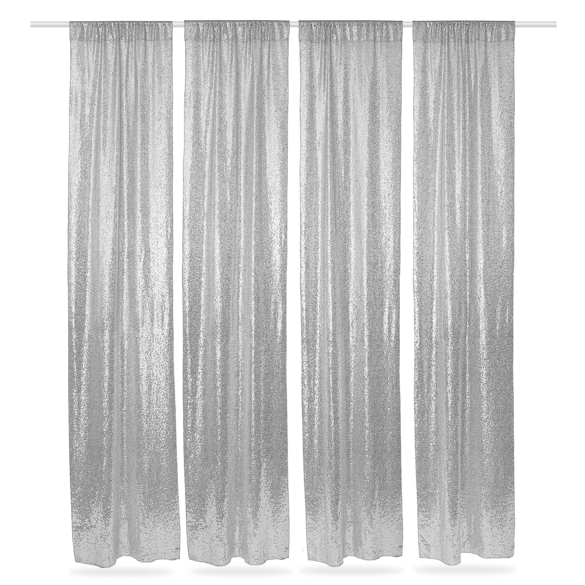 Lann's Linens Sequin Backdrop Curtains Wayfair