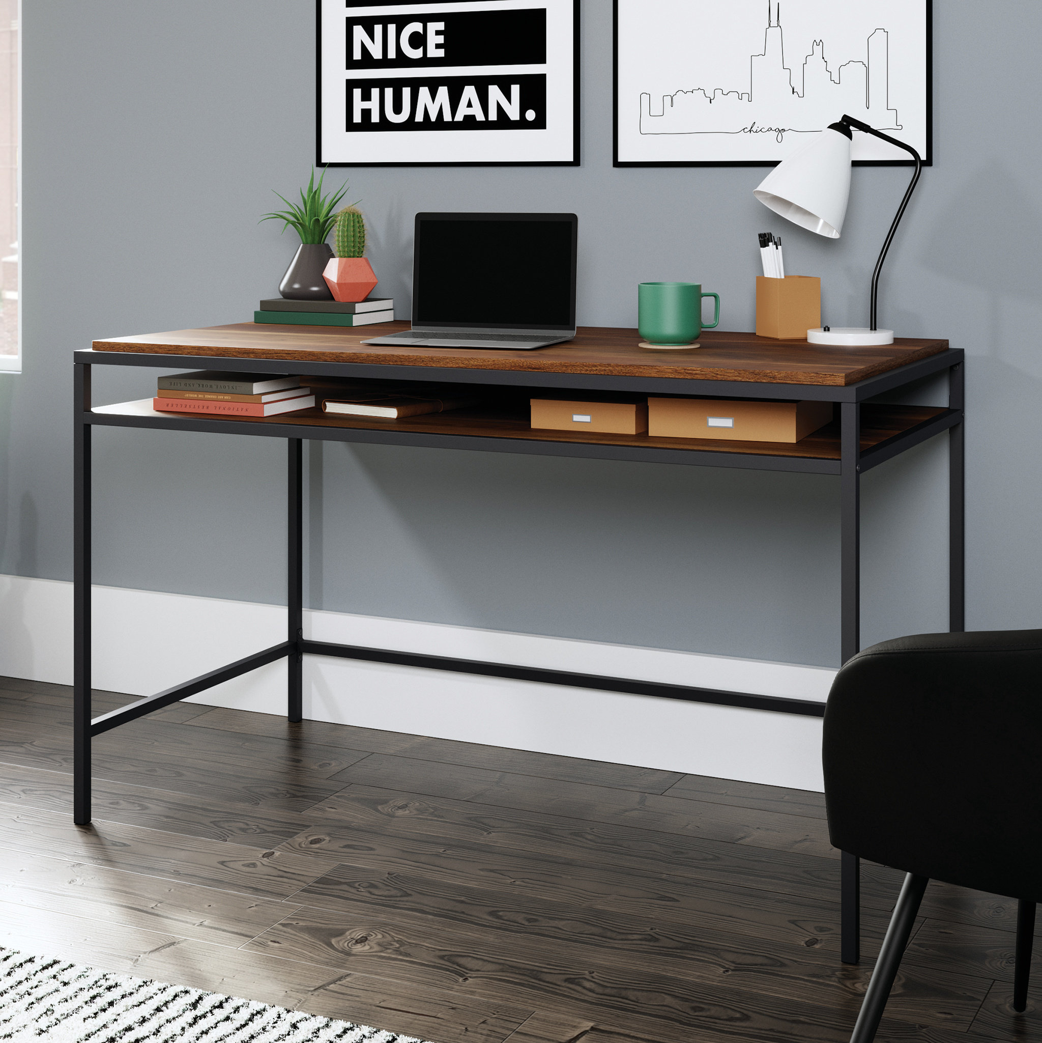 Sauder Nova Loft 48.97'' Desk Wayfair