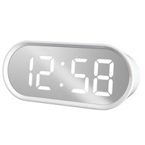 our ref 5r4B Acctim 14043 Leon Basic Alarm Clock in Black 