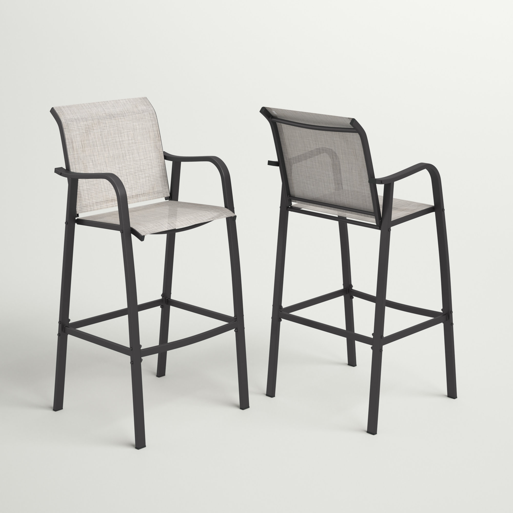 Sol 72 Outdoor™ Ontiveros 28.74'' Patio Bar Stool & Reviews Wayfair