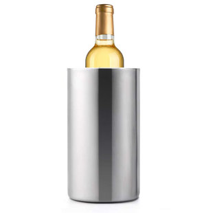 Restaurants Club Wine Bottle Cooler Double Wall Bars Stainless Steel Pubs 
