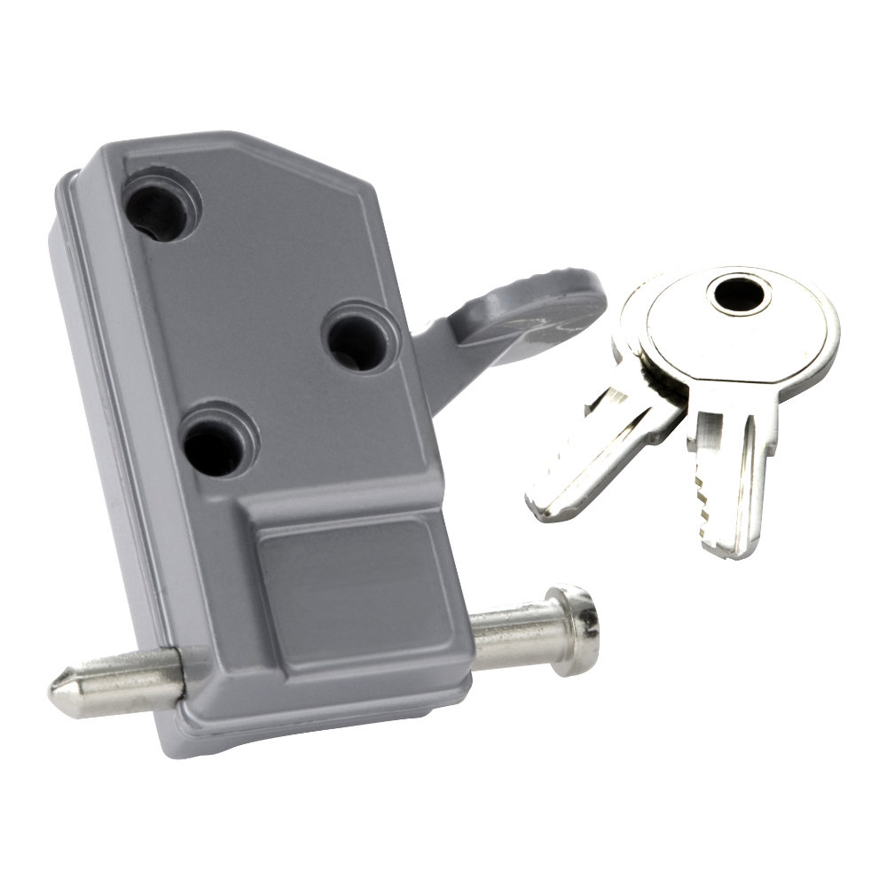 First Watch Security Patio Door Lock with Foot Lever Wayfair