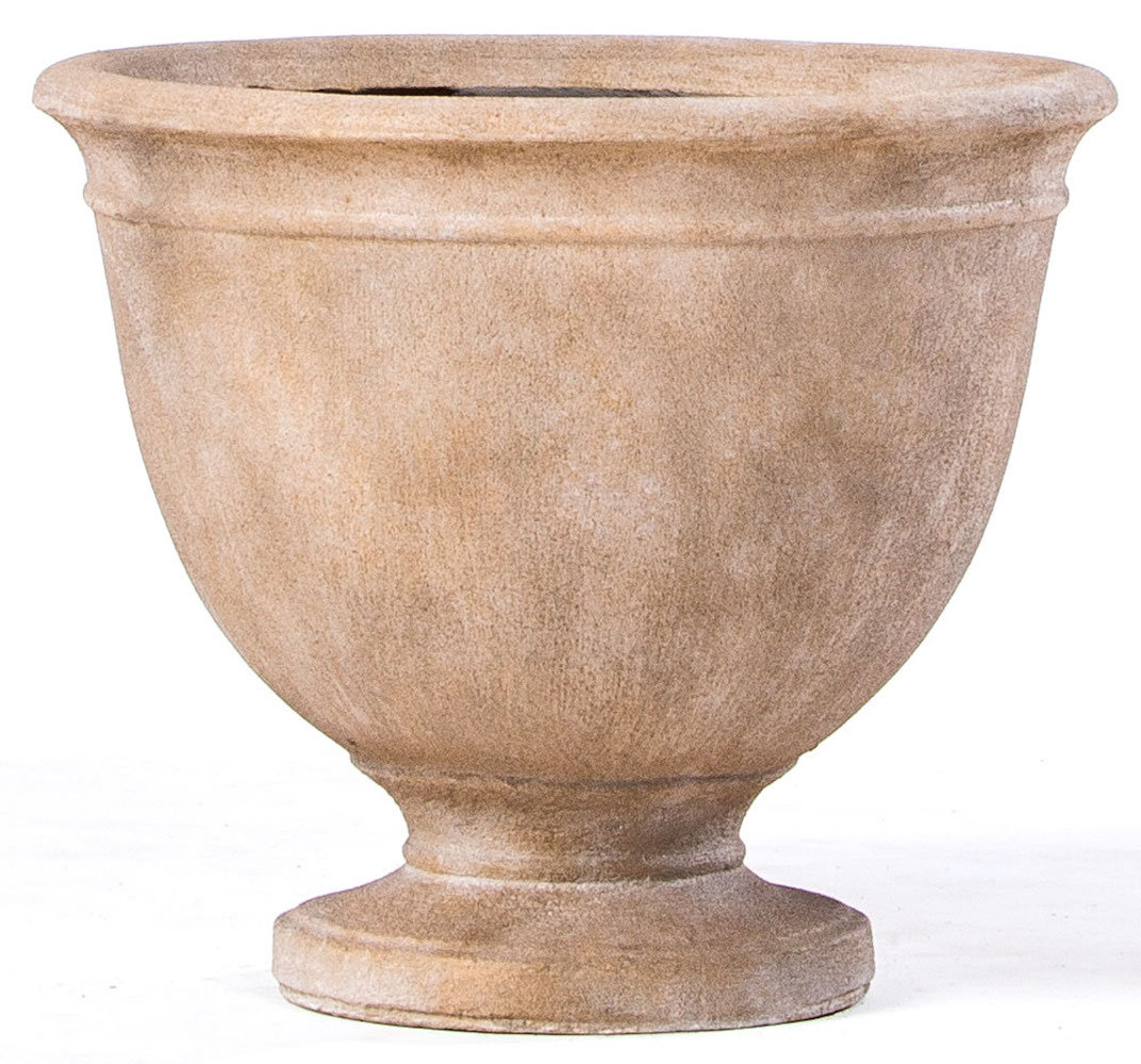 Charlton Home® Purnell Fiberstone Urn Planter & Reviews Wayfair