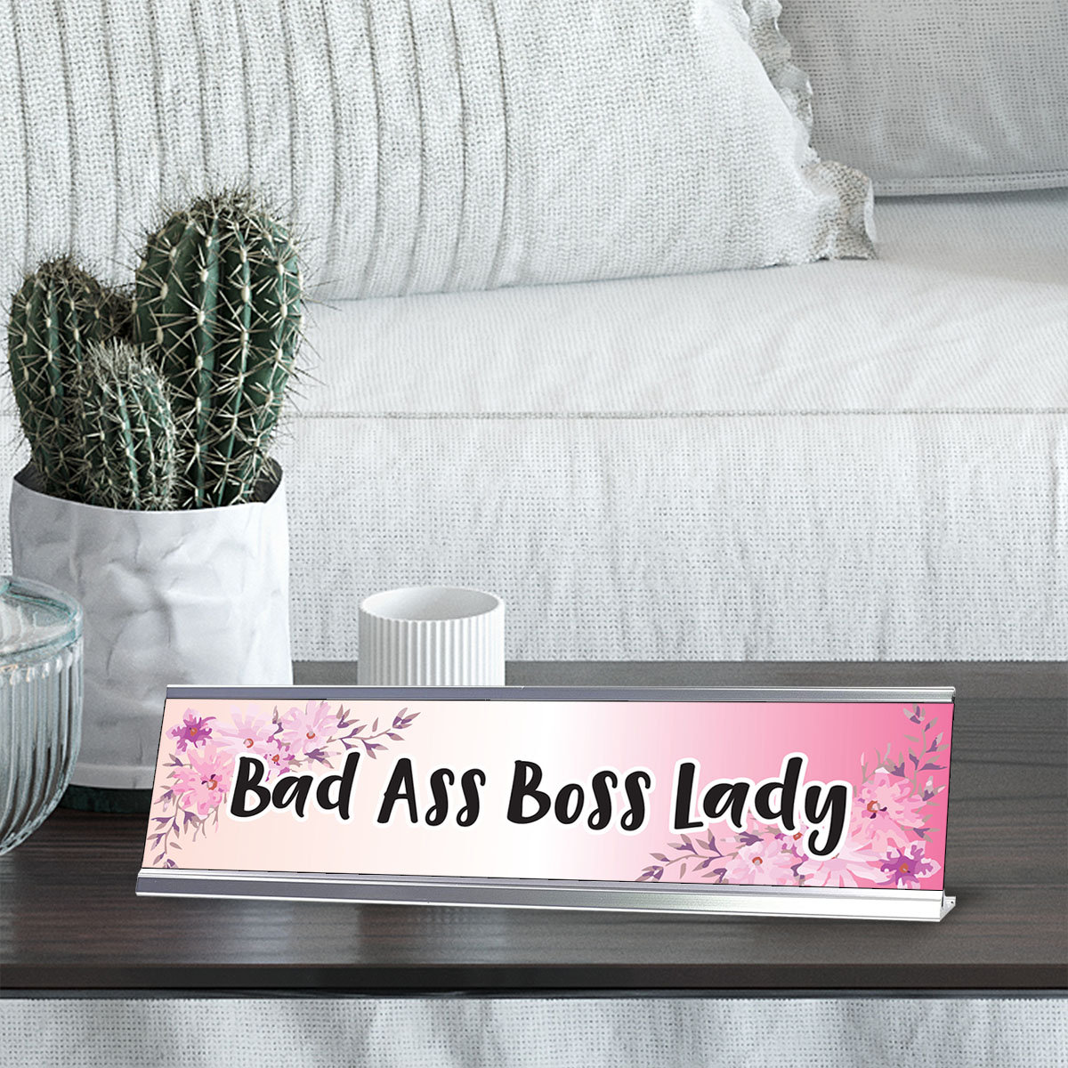 Signs ByLITA Bad Ass Boss Lady Desk Sign Wayfair Signs ByLITA Bad Ass Boss Lady Desk Sign Wayfair