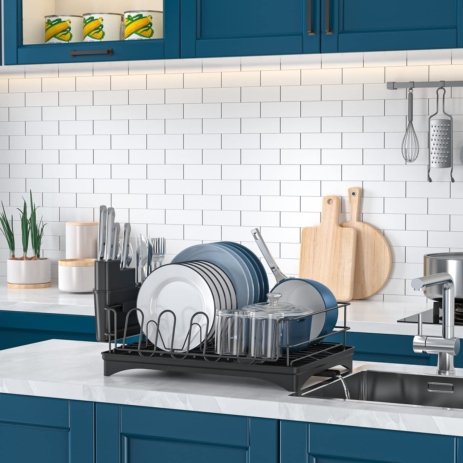 ColorLife Steel Dish Rack Wayfair