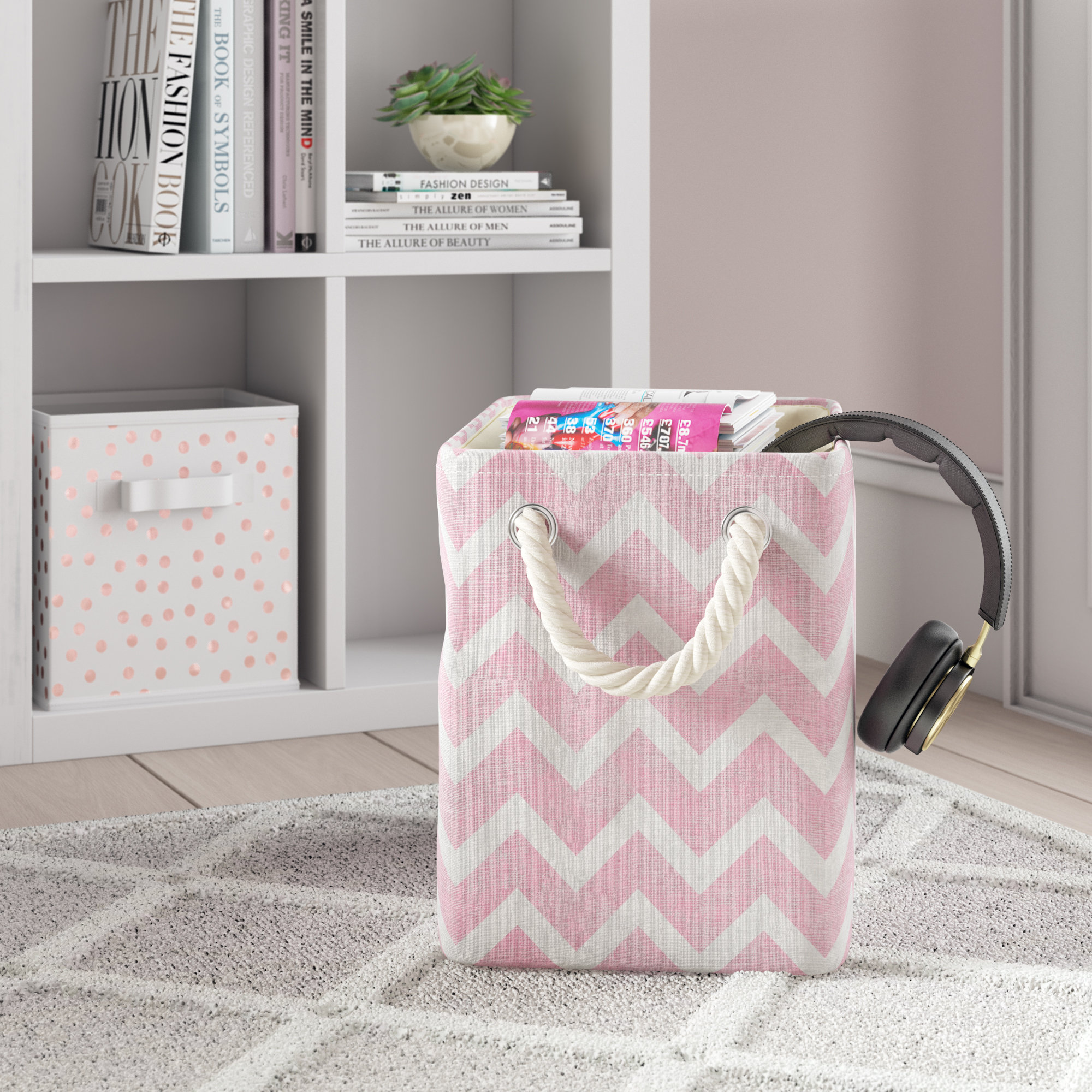 Isabelle & Max™ Elenore Fabric Bin & Reviews Wayfair