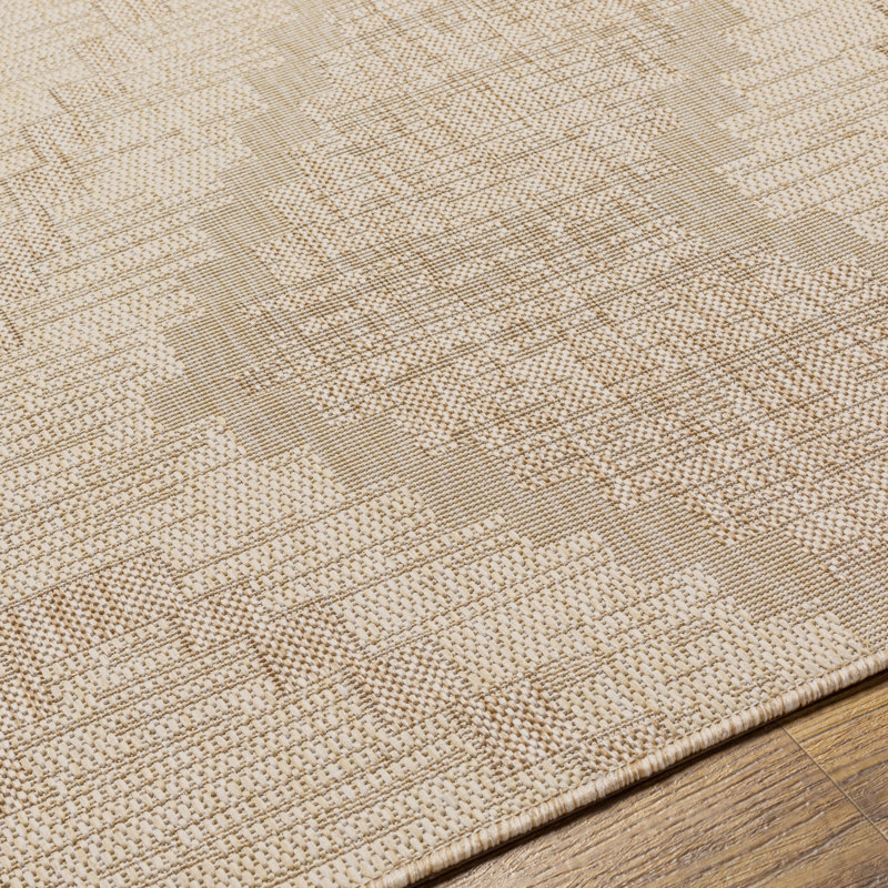 Foundry Select Calleja Khaki Indoor/Outdoor Rug | Wayfair