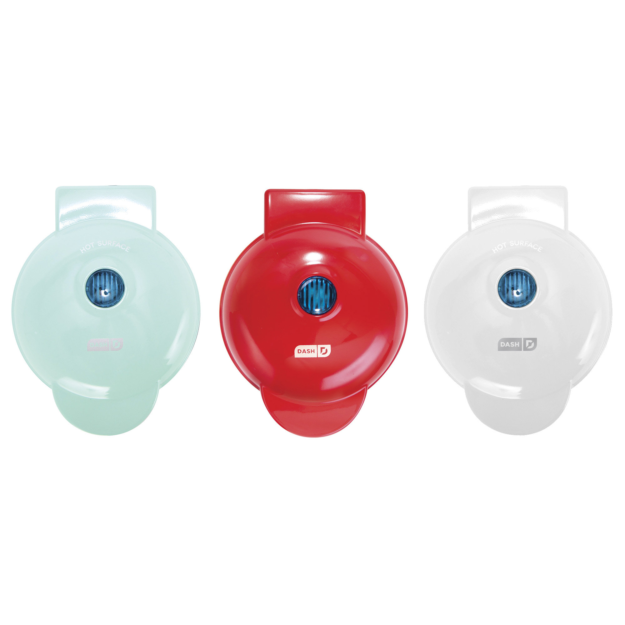 mini waffle maker set of 3