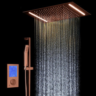 Complete Shower System with Rough-in Valve