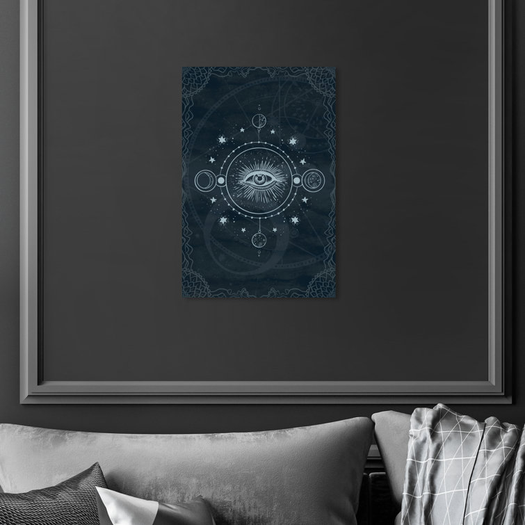 Spiritual And Religious Astrology Eyes V Astrology - Graphic Art on Canvas