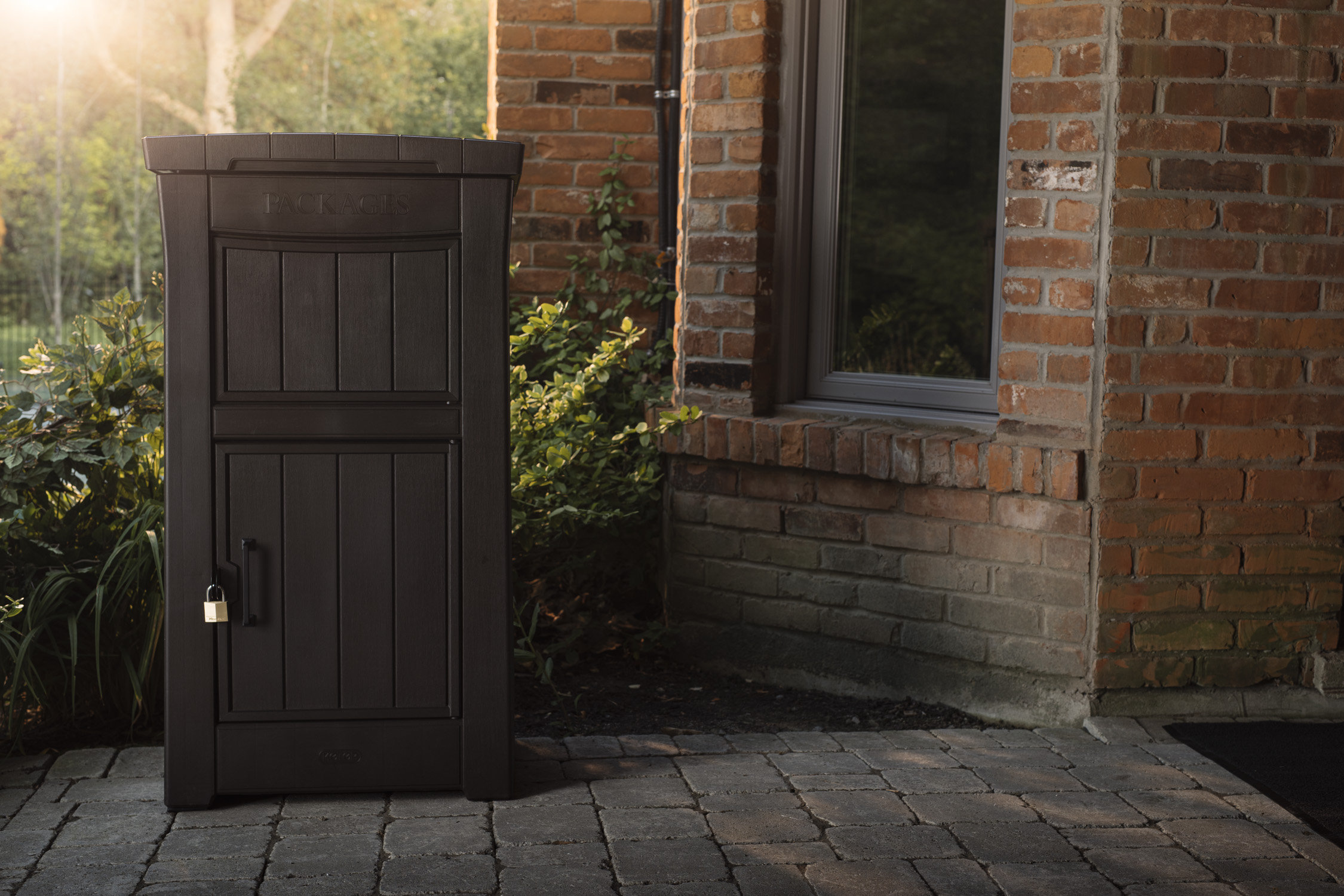 Keter Secure Package Delivery Lockable Box For Porch Or Office with