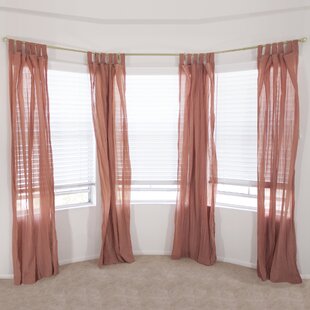 Straight & all Shapes of Bay windows 475cm Flexi Net Curtain Rod BAY flexi 