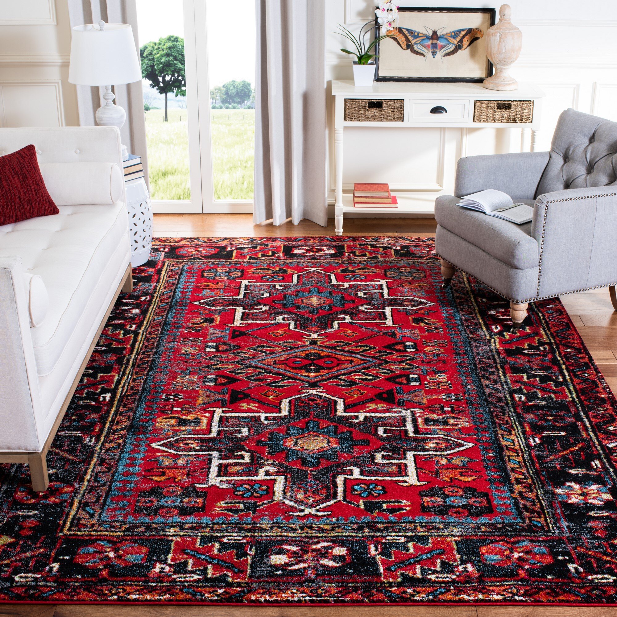 3 Sizes *FREE DELIVERY* Harper 867 Traditional Multi Colour Modern Rug Runner 