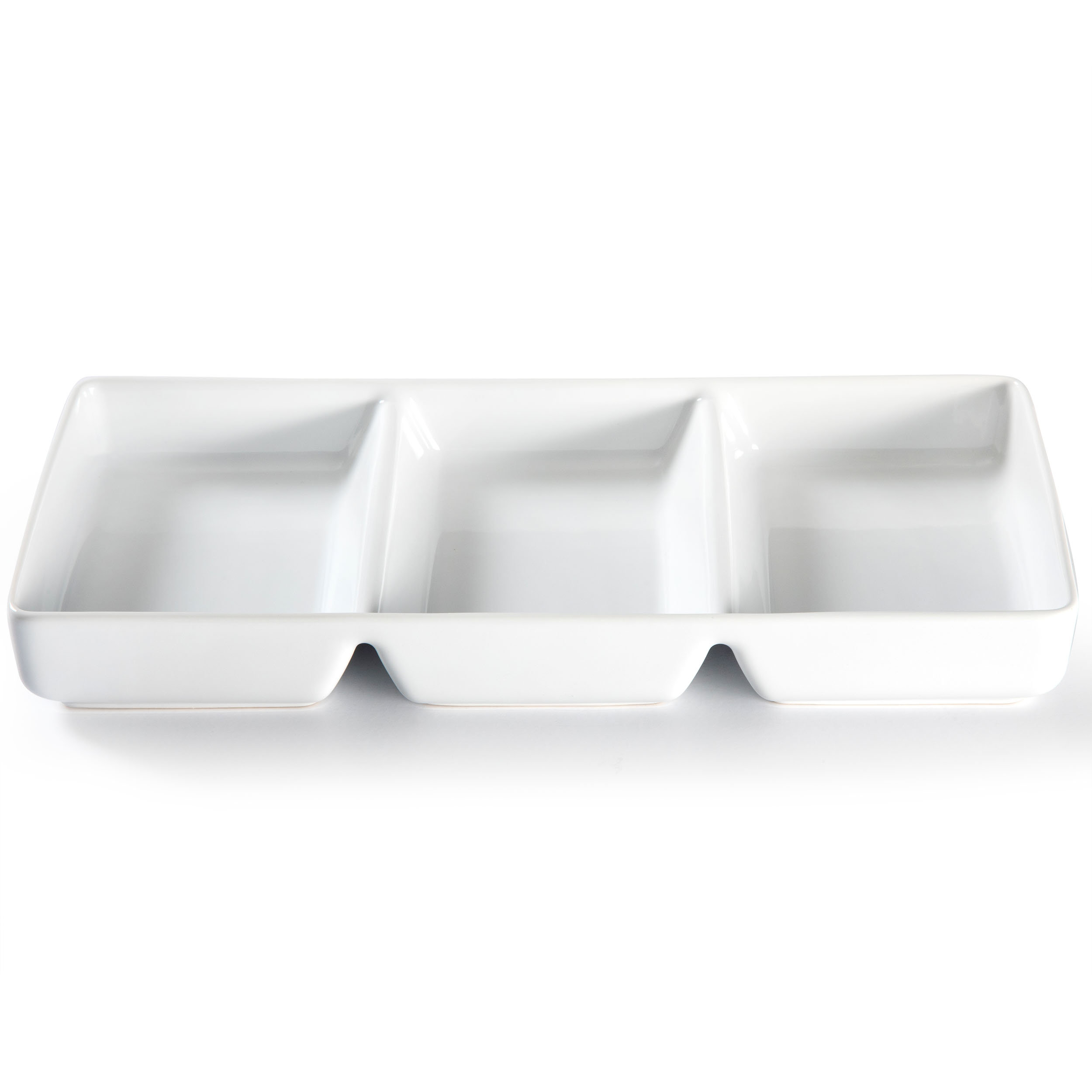 Gibson Elite Rectangular Divided Serving Dish Wayfair