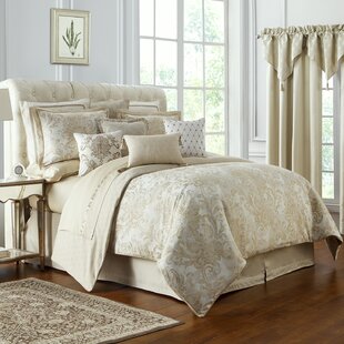 Waterford® Linens Queen Kinsale Reversible Comforter Set Platinum 