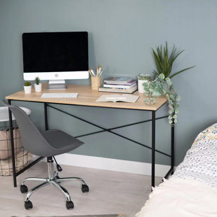 writing at desk
