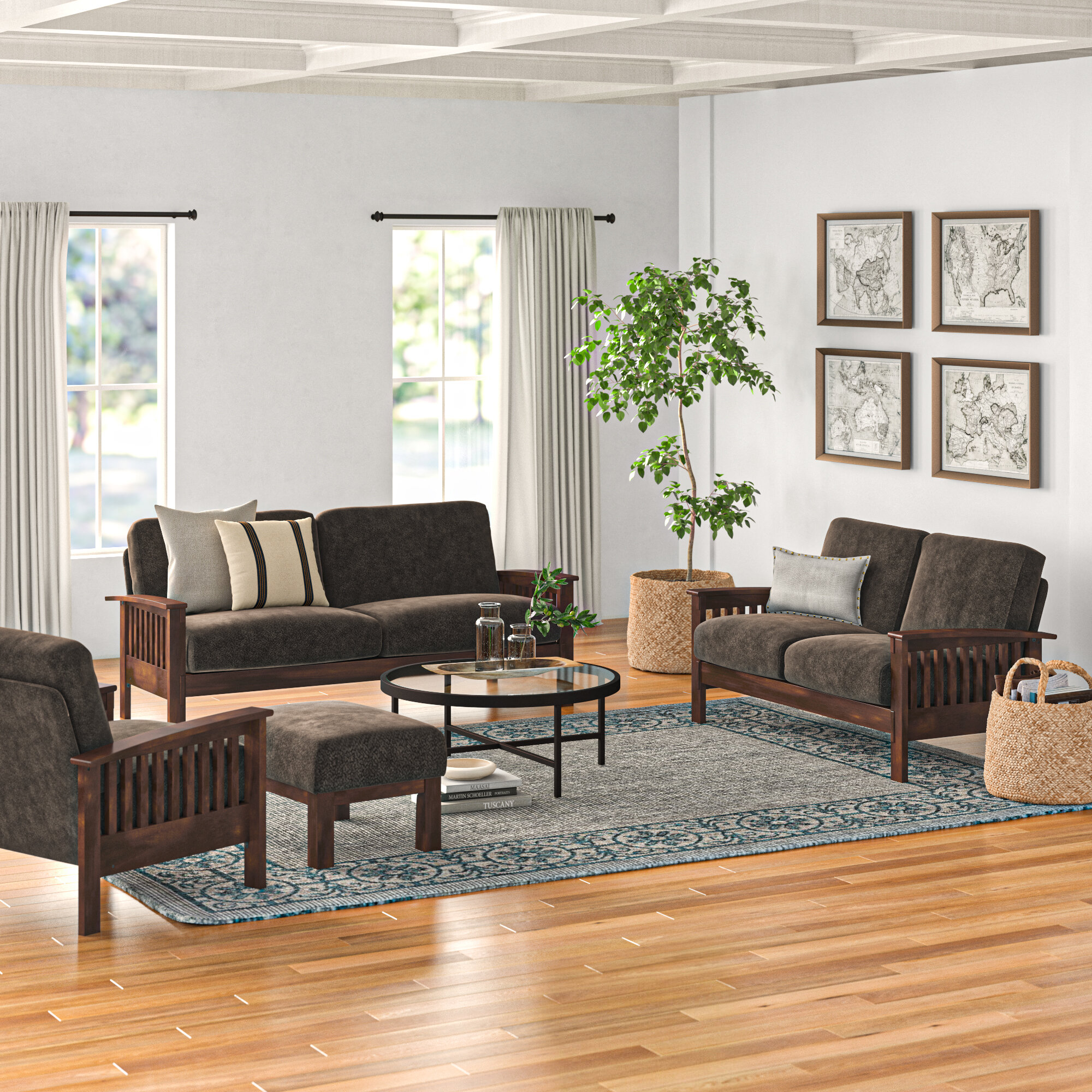 Encinal 4 Piece Living Room Set