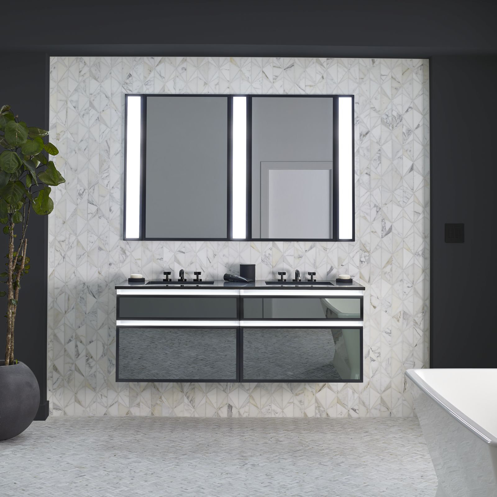 Robern Profiles Modern & Contemporary Bathroom / Vanity Mirror Wayfair