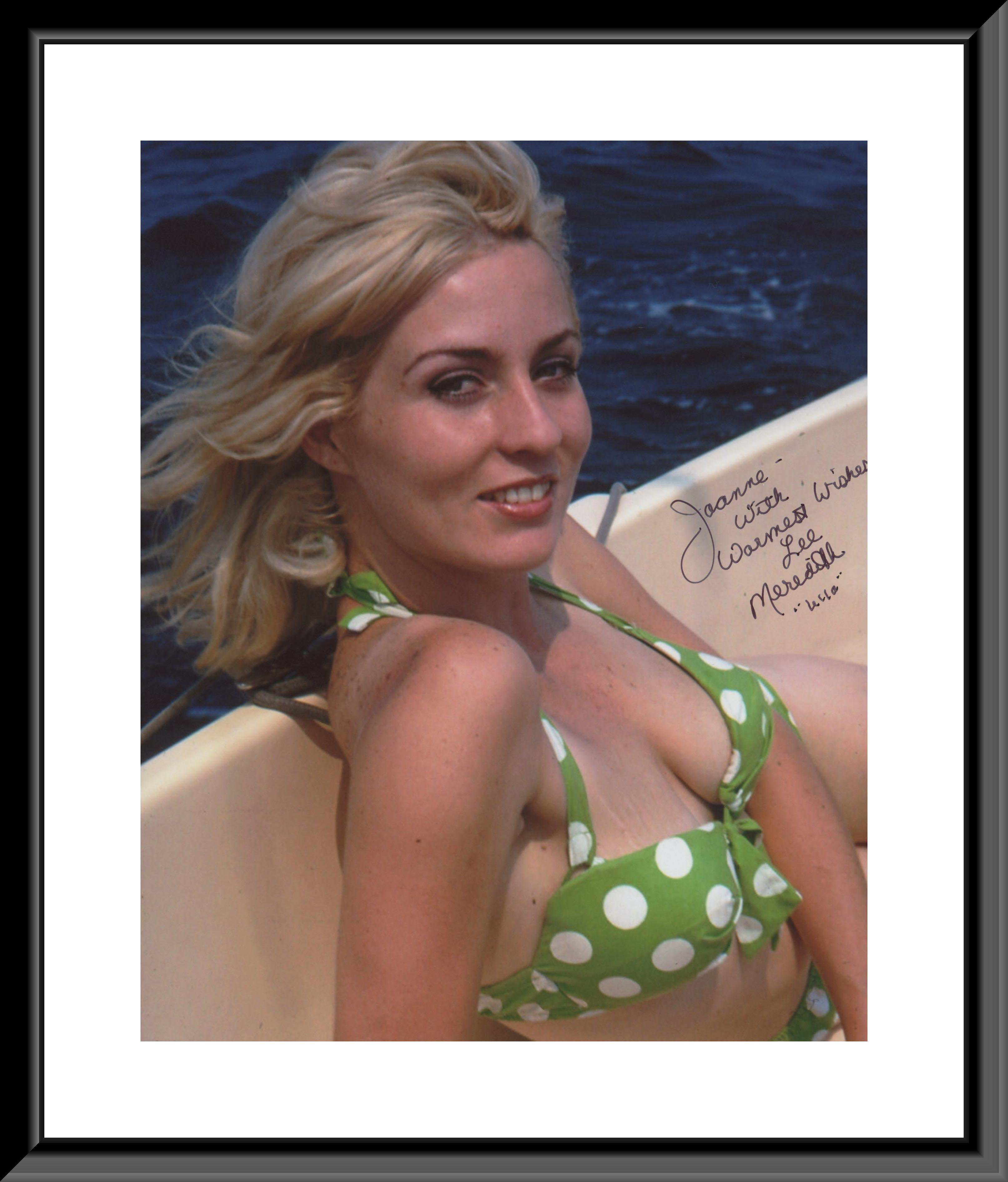 Dream on Ventures Lee Meredith Signed Photo by Lee Meredith - Picture Frame  Memorabilia | Wayfair