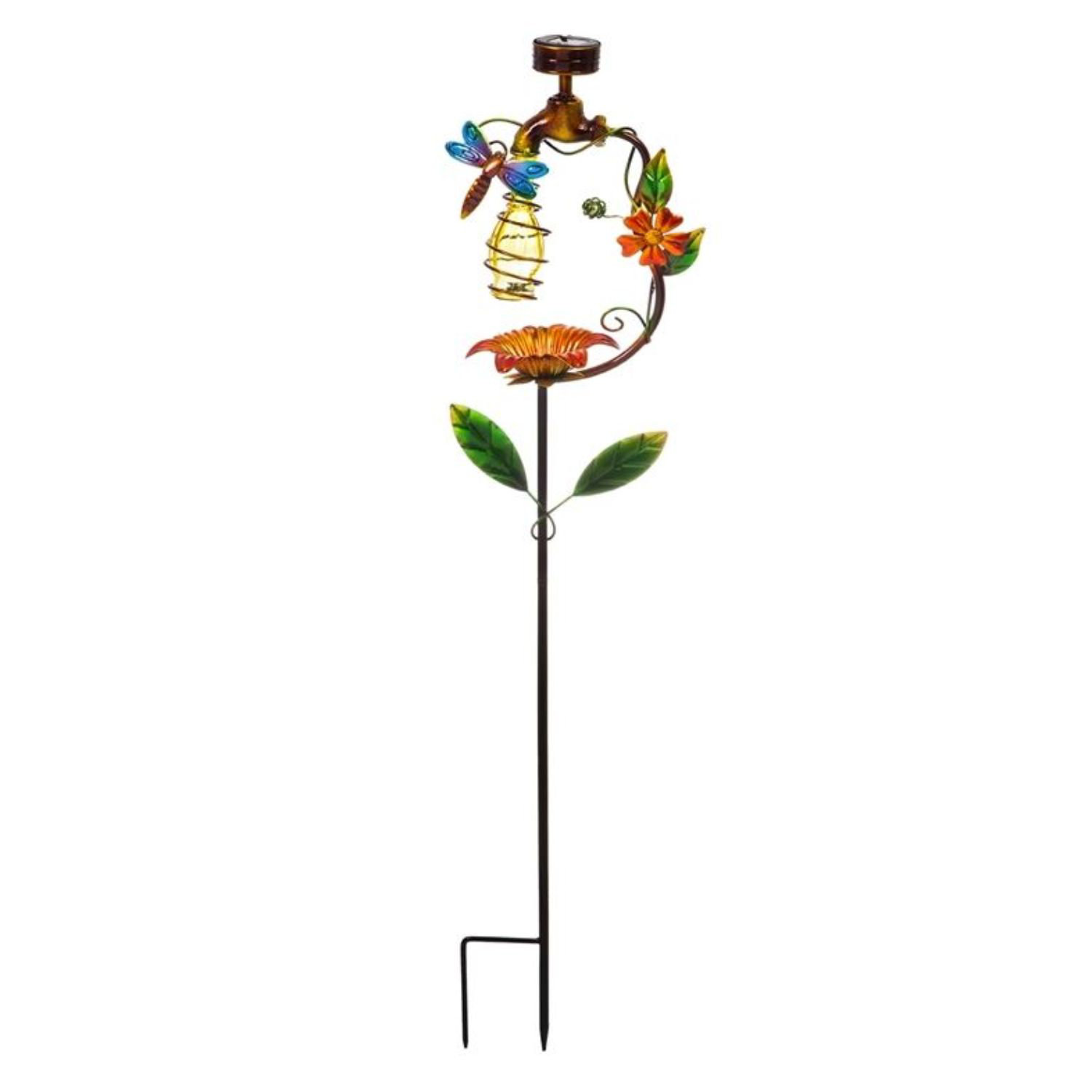 Evergreen Enterprises, Inc Dragonfly Faucet Garden Stake & Reviews