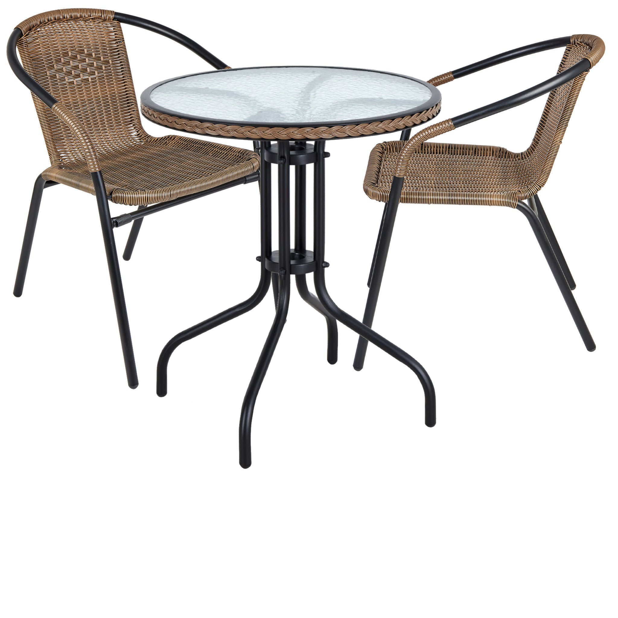 Wildon Home® Wulff Round 2 Person Outdoor Dining Set Wayfair