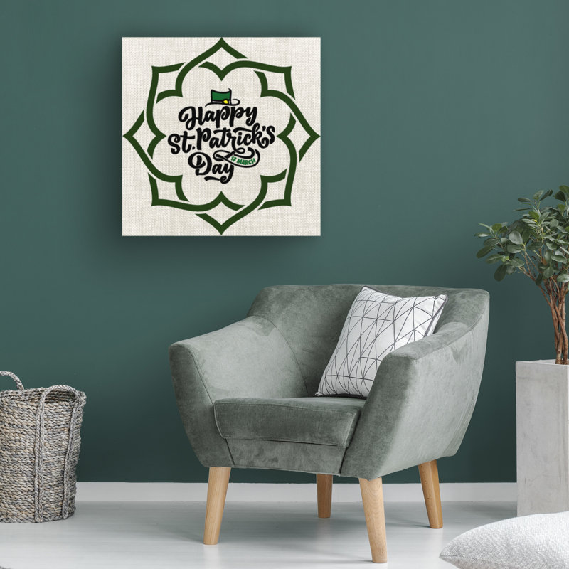 St Patricks Day 5A by - Wrapped Canvas Graphic Art